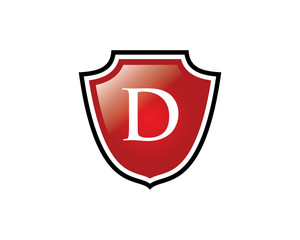 Shield D Letter Logo
