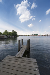 Malchow, Blick auf den Malchower Stadtsee