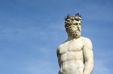 Fototapeta na wymiar Neptune in Florence