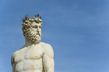 Fototapeta na wymiar Neptune in Florence