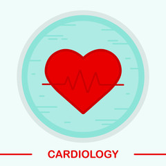 Cardiology color icon