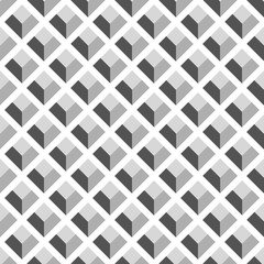 Seamless Art Deco Pattern Texture Background Wallpaper in Black and White