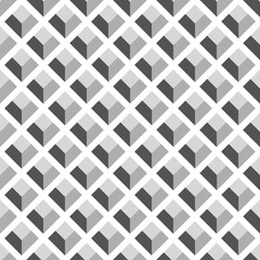 Seamless Art Deco Pattern Texture Background Wallpaper in Black and White