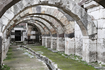 Agora of Smyrna in Izmir, Turkey
