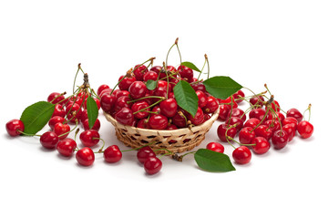 sweet ripe cherries