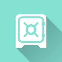 Safe - vector icon.