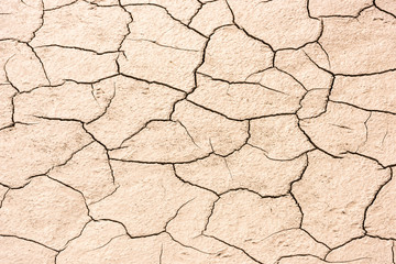 details of a dried cracked seabed