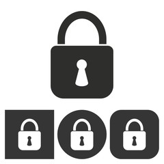 Lock - vector icon.