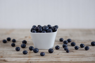 Blueberries in a bowl