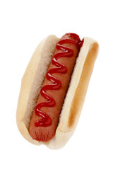 grilled hotdog sandwich