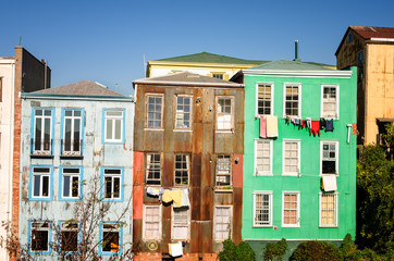 Obraz premium Colorful Valparaiso House