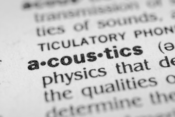 Acoustics