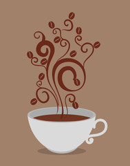 delicious coffee design 