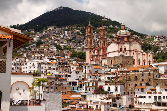 Taxco houses and Church II