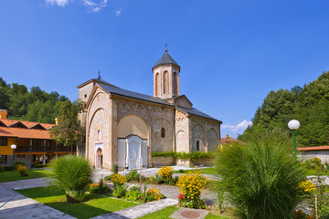 Fototapeta na wymiar The medieval monastery Raca - Serbia