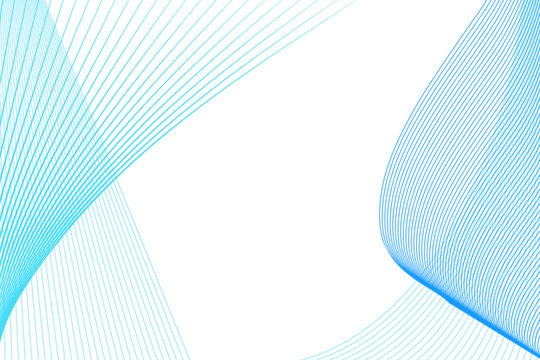 dise&ntilde;o de l&iacute;neas y curvas azules