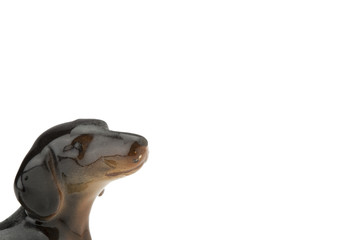 ceramic dog figurine
