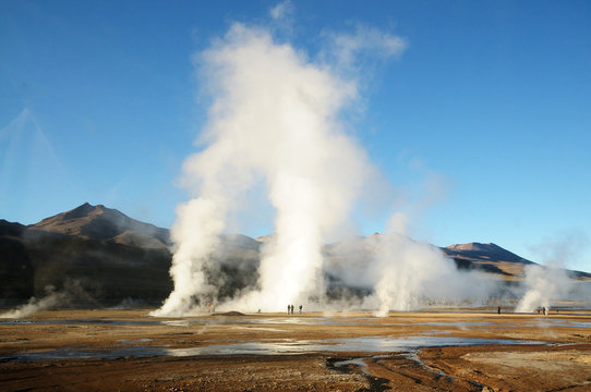 El Tatio Geysers, Atacama, Chile