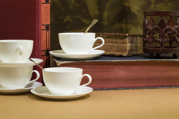 Fototapeta premium cup and saucer