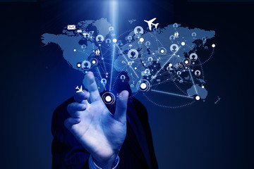 Whole world in hands 
