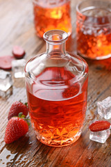 liquore alla fragola