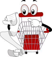 Mascot Shopping Cart Check List