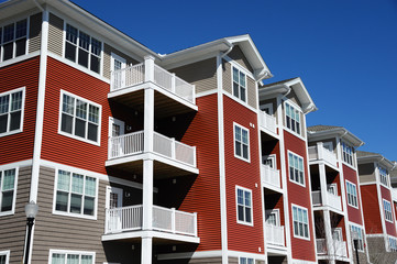 modern apartment building