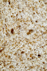 macro image of bread