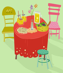 Table Setting Whimsical