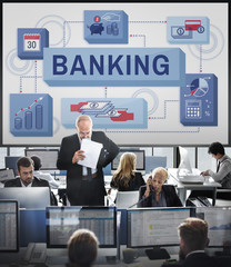 Banking Saving Money Management Account Concept