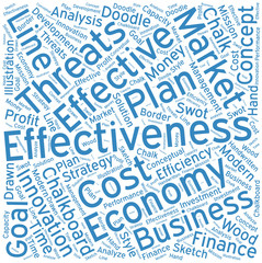 Effectiveness ,Word cloud art  background