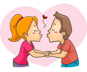 Couple Kiss
