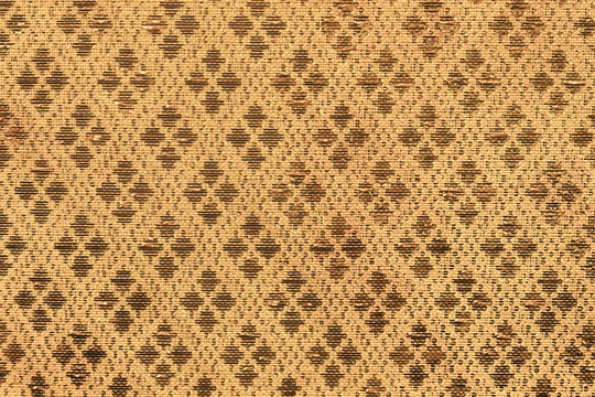 Foto de Thai silk fabric seamless knit pattern texture background. do