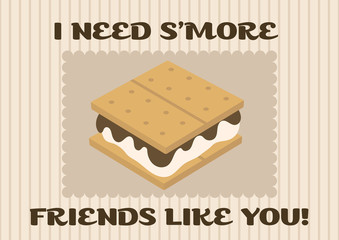 S'more greeting card