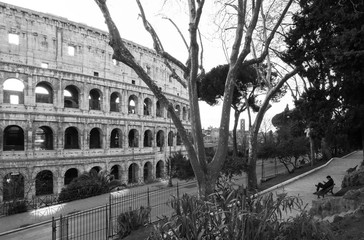Obraz premium Roma (Rome, Italy) - Colosseo