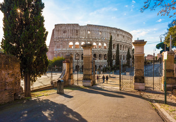 Naklejka premium Roma (Rome, Italia) - Colosseo