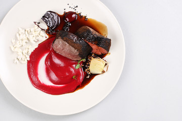 Delicious veal fillet