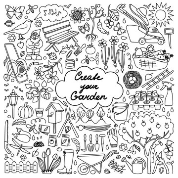 187,177 BEST Doodle Garden IMAGES, STOCK PHOTOS &amp; VECTORS | Adobe Stock