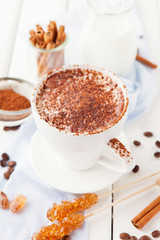 Cup of Cappuccino Coffee