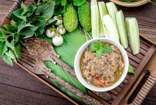 Thai cuisine nam prik