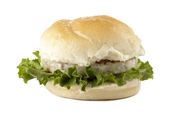 delicious chicken burger