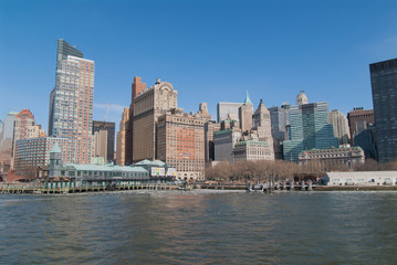 Fototapeta na wymiar New York City Skyline 