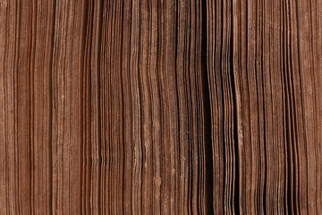 Old book pages as background closeup
