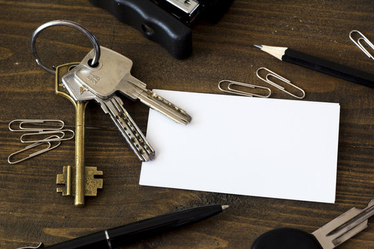 Bunch Of Keys On The Table