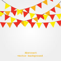 Fototapeta premium Festive Ribbon Stylish beautiful background abstract illustration