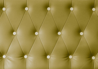 Yellow leather sofa background