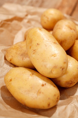 fresh potatoes