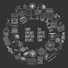 Images for confectionery or coffee shop