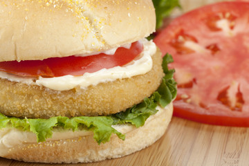 crispy chicken sandwich