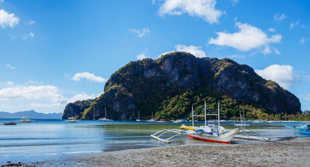 Sailboat in the Philippines.